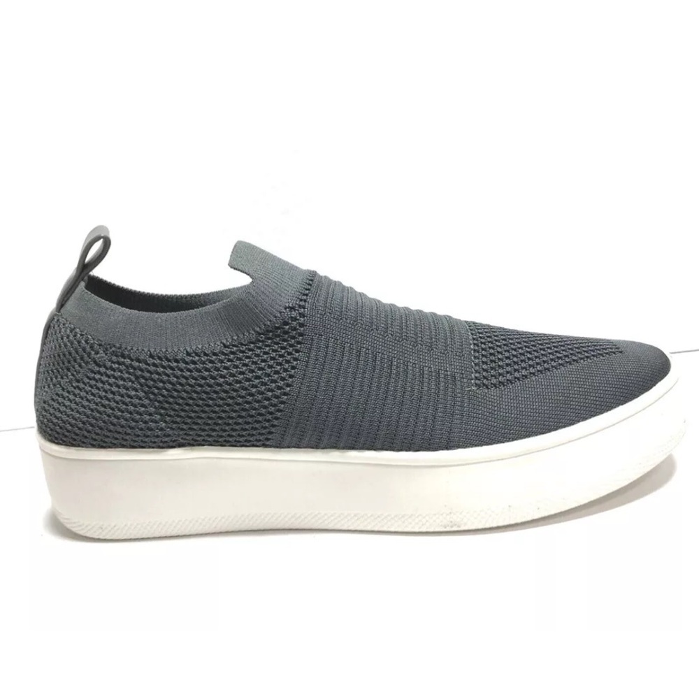 Steve Madden Women’s Beale Gray Slip-On Shoes, Size 8.5 M